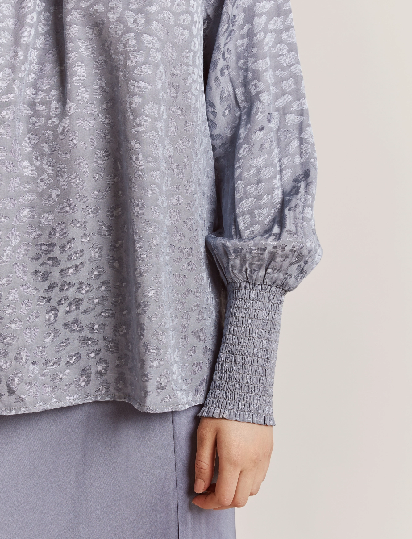 Malina - Anita Blouse - dove blue - 4
