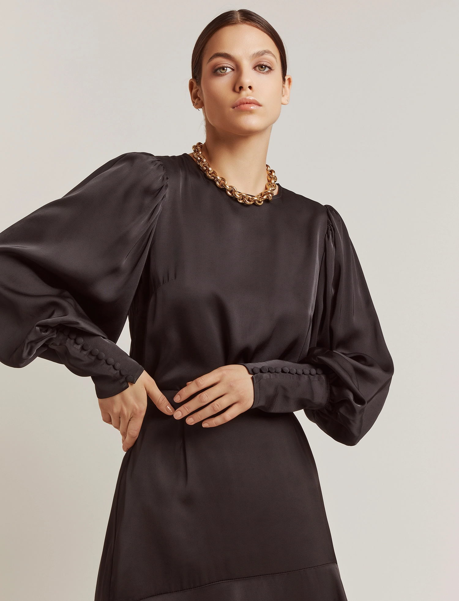 Malina - Rina Blouse - black - 4