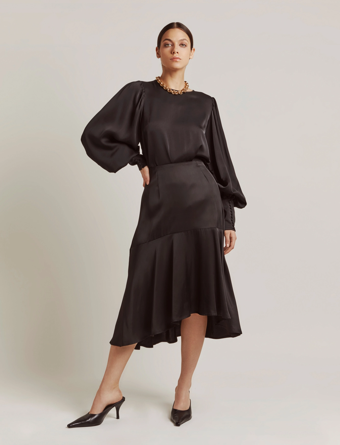 Malina - Rina Blouse - black - 5