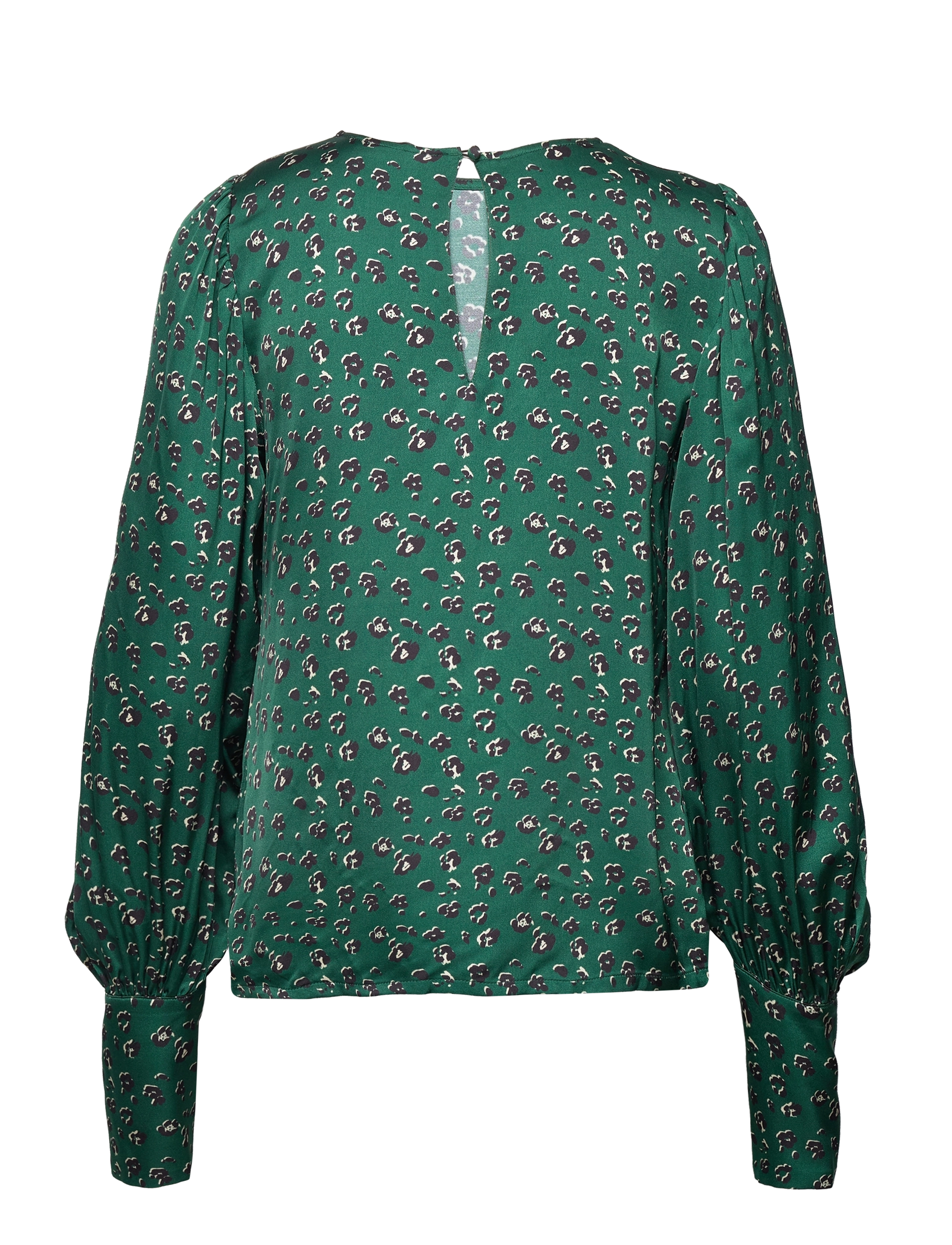 Malina - Rina Blouse - green leo - 2