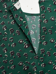 Malina - Rina balloon sleeve blouse - blūzes ar garām piedurknēm - green leo - 11