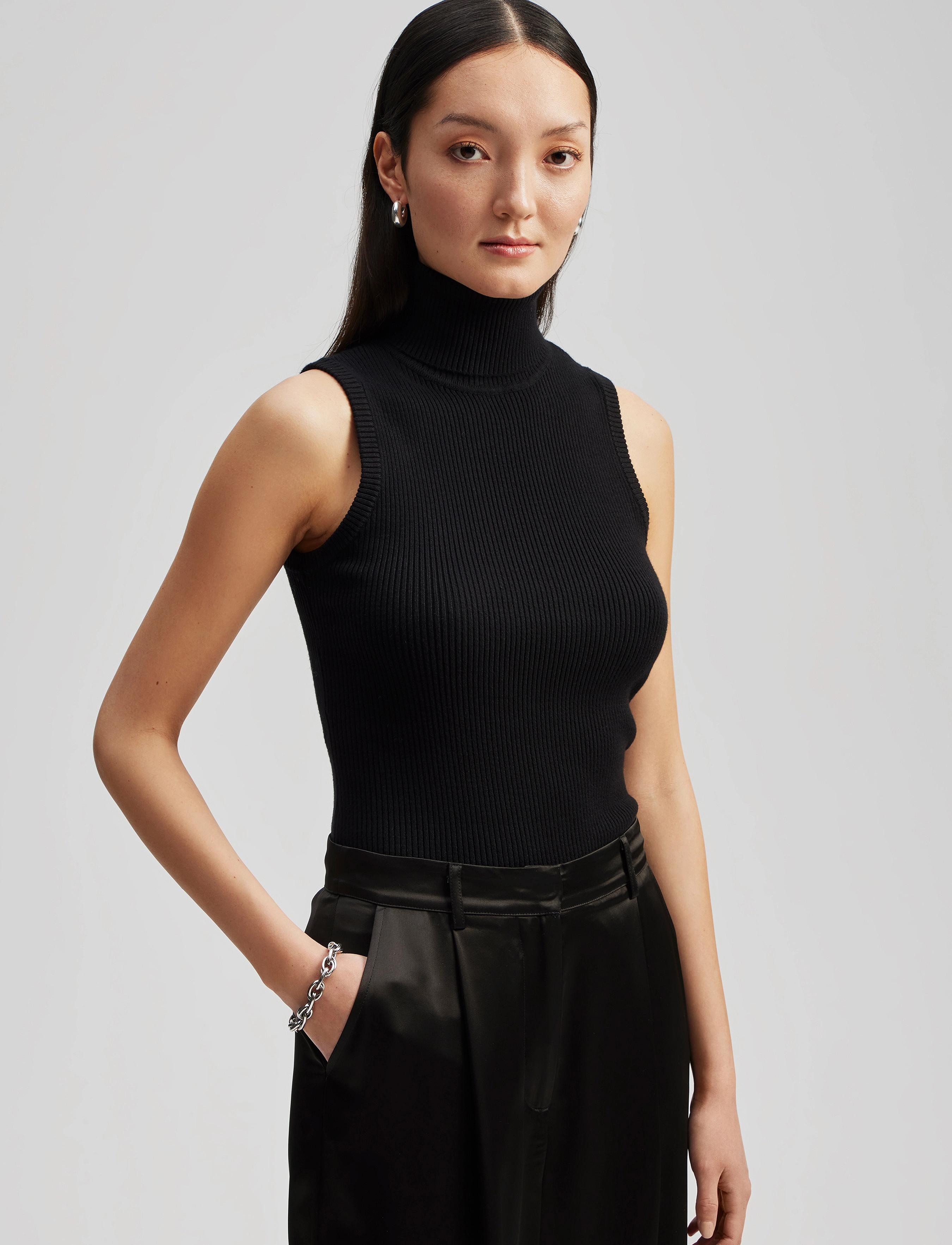By Malina - Mariza Top - black - 4