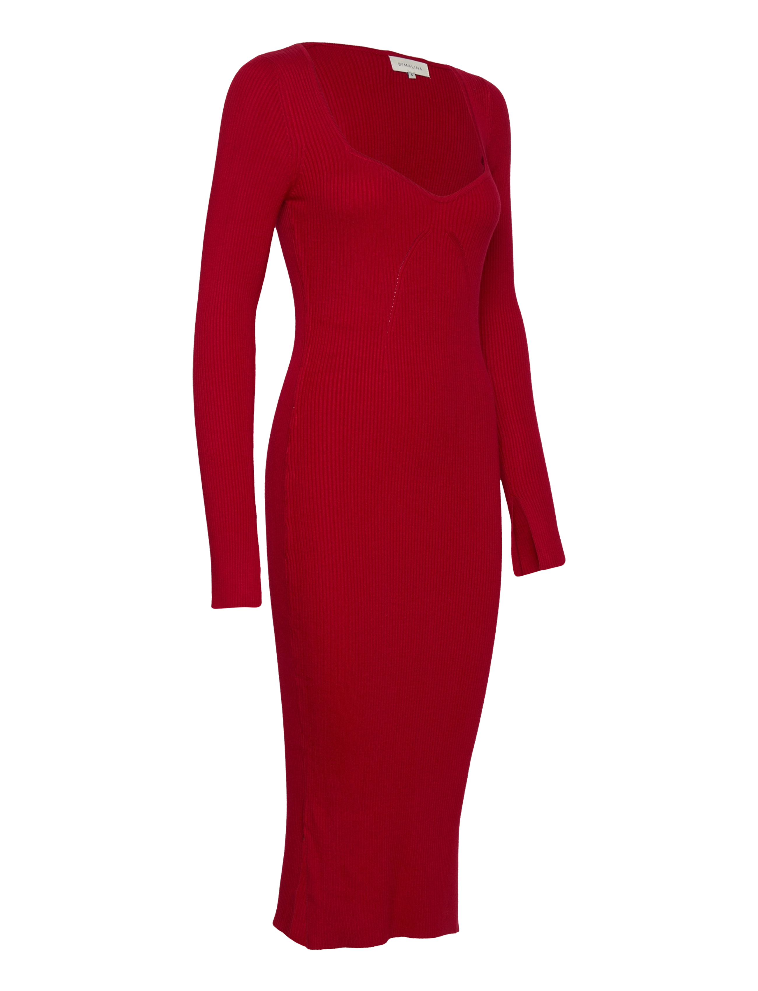 Malina - Tulip Dress - berry red - 4