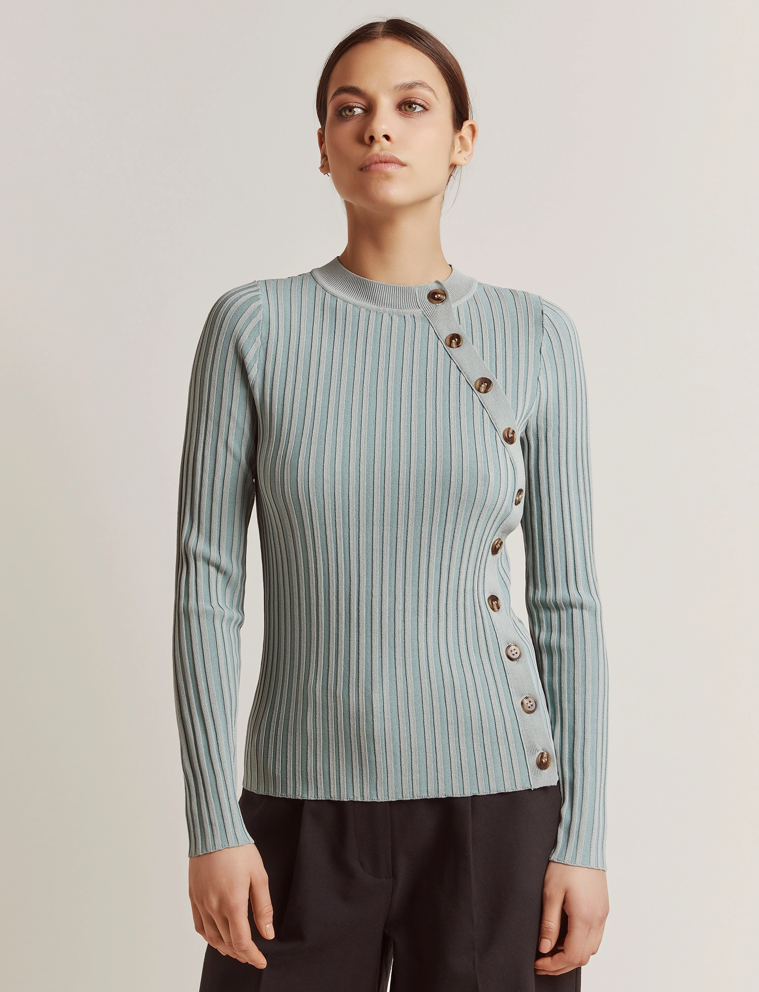 Malina - Isabel Top - sage - 2