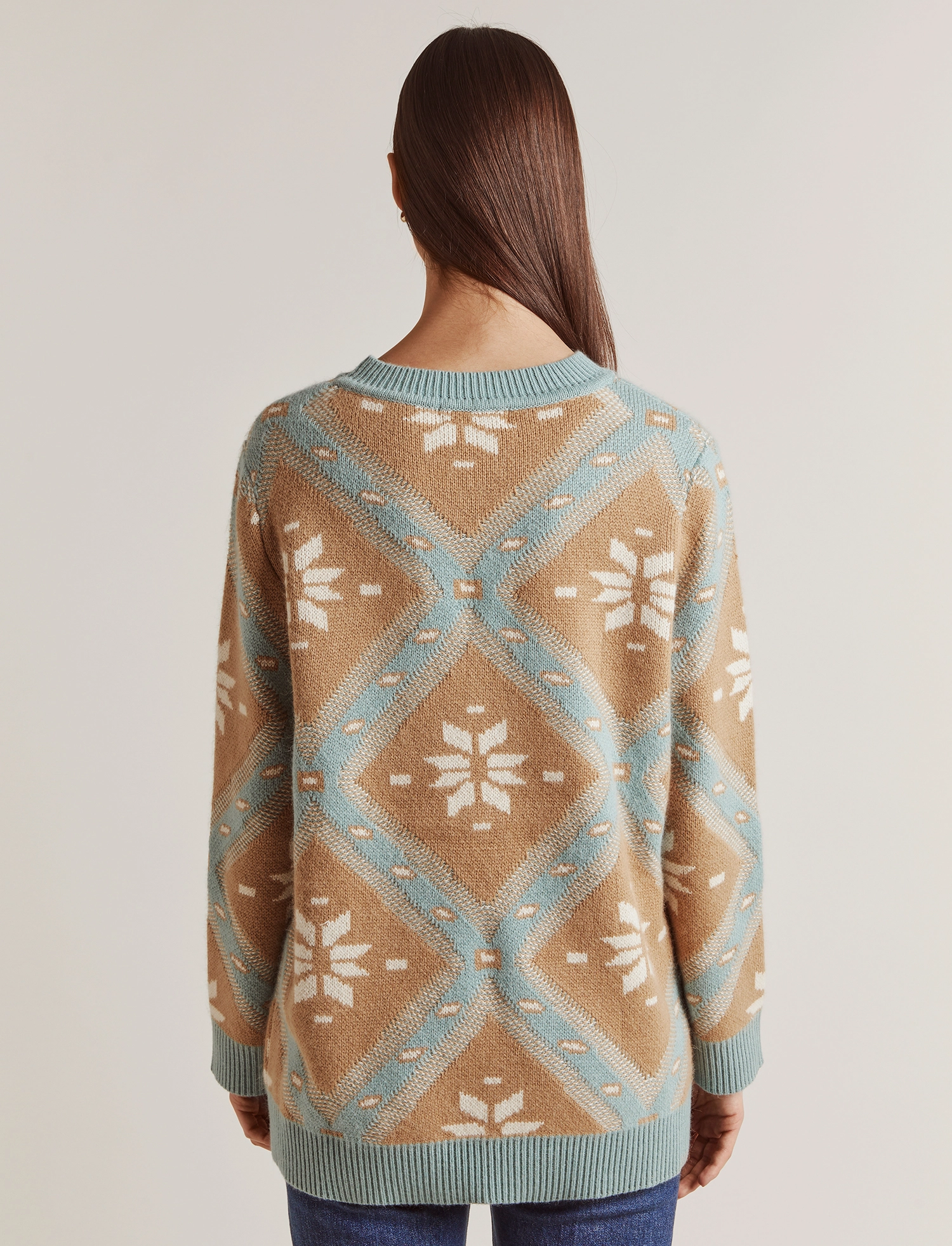 Malina - Kali Sweater - sage multi - 3