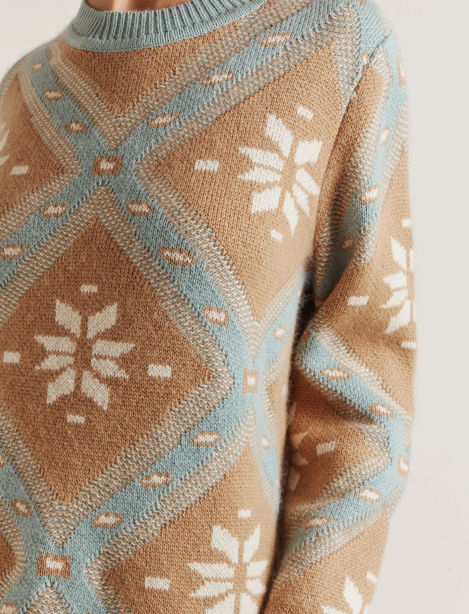 Malina - Kali Sweater - sage multi - 4