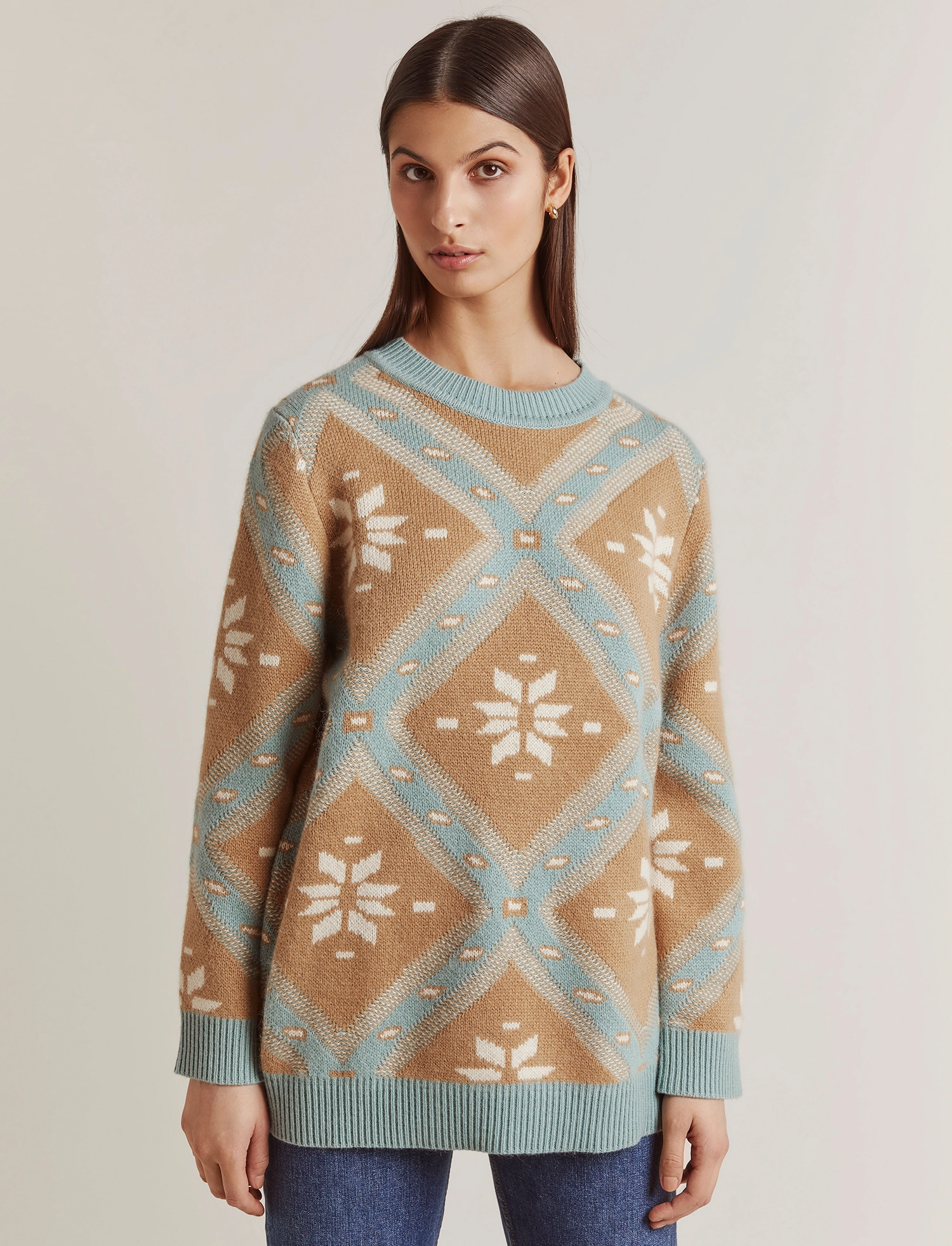Malina - Kali Sweater - sage multi - 5