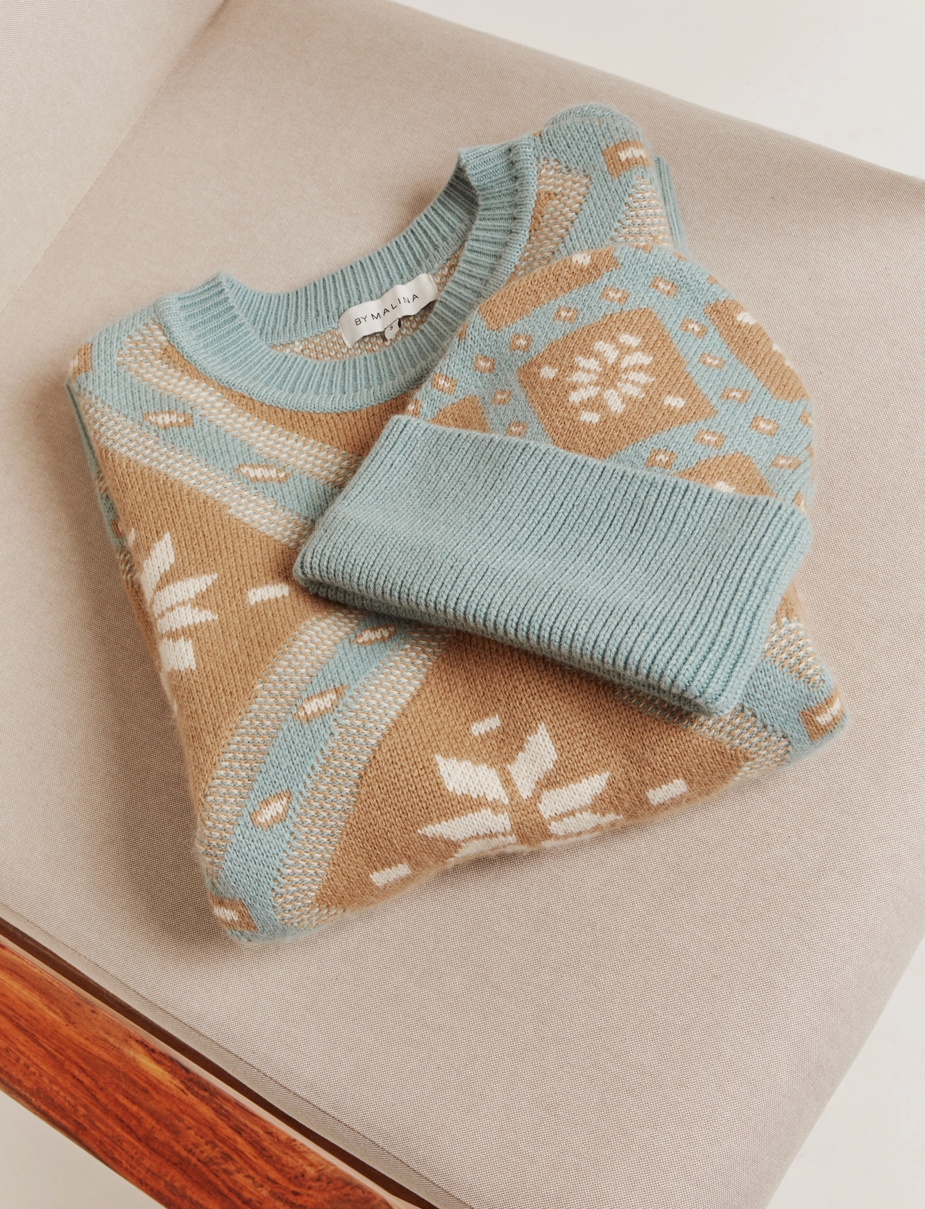 Malina - Pomme Beanie - sage multi - 4