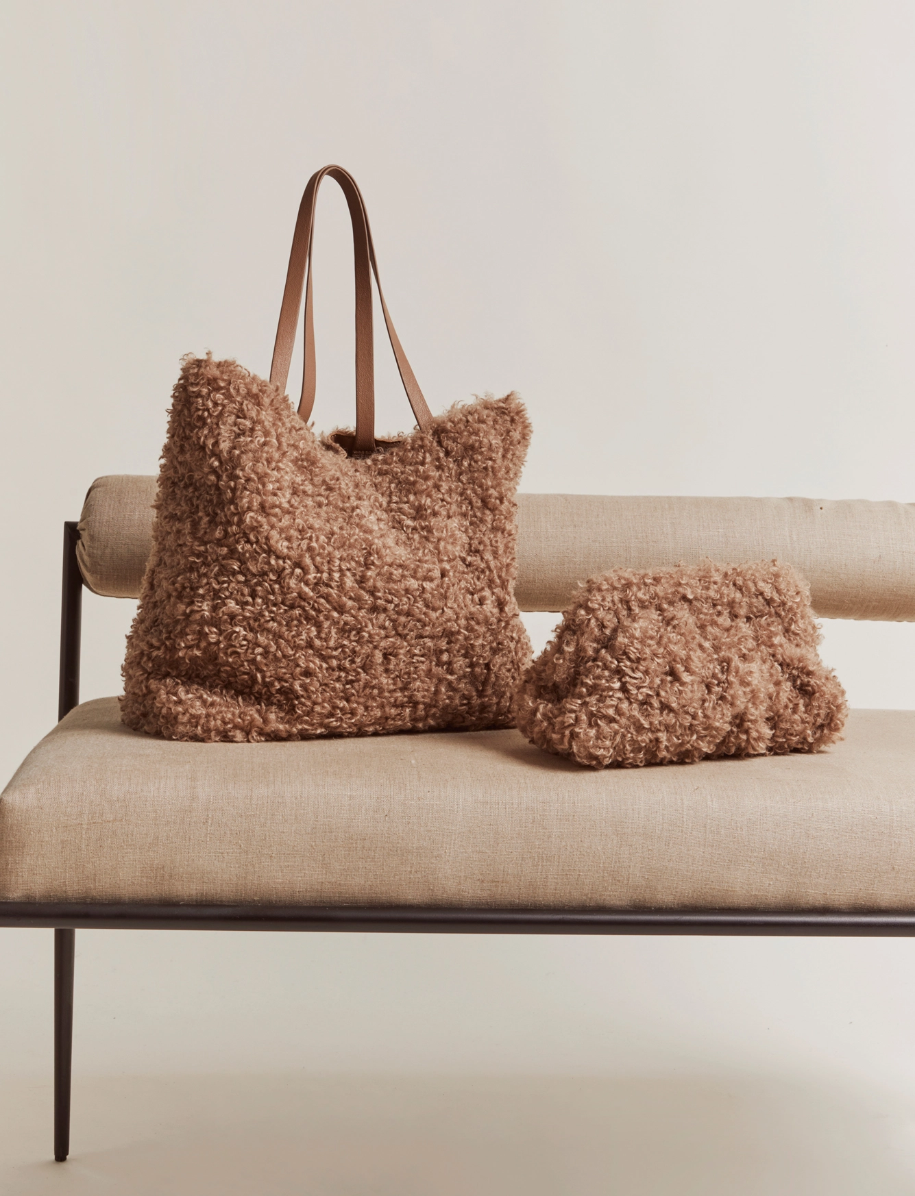 By Malina - Oria Tote Bag - nougat - 5