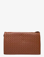 Malina - Leather Envelope Bag - cognac embossed - 1