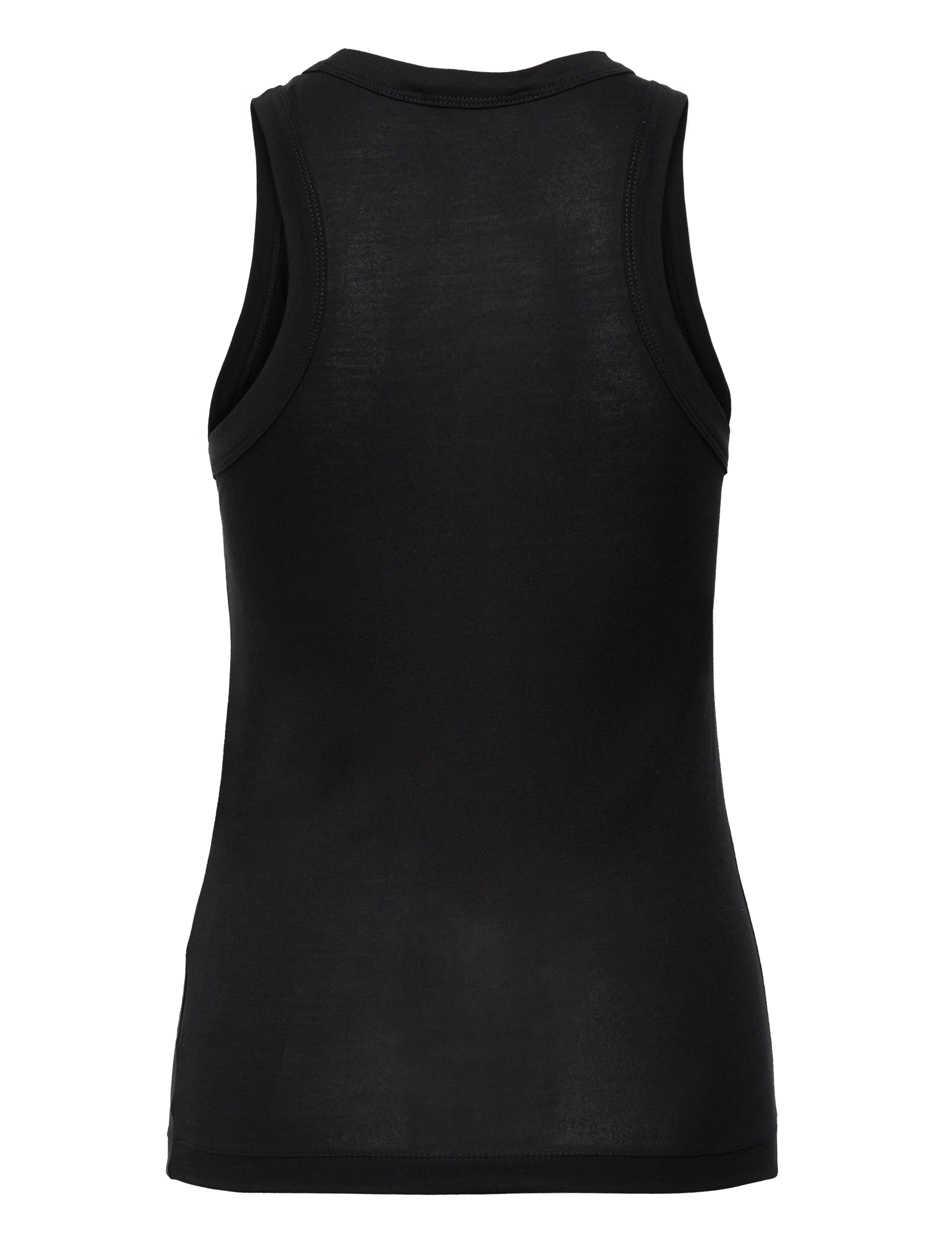 Malina - Elle ribbed tank top - black - 1