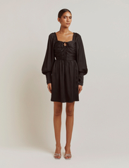 Malina - Gigi Dress - festkläder till outletpriser - black - 2
