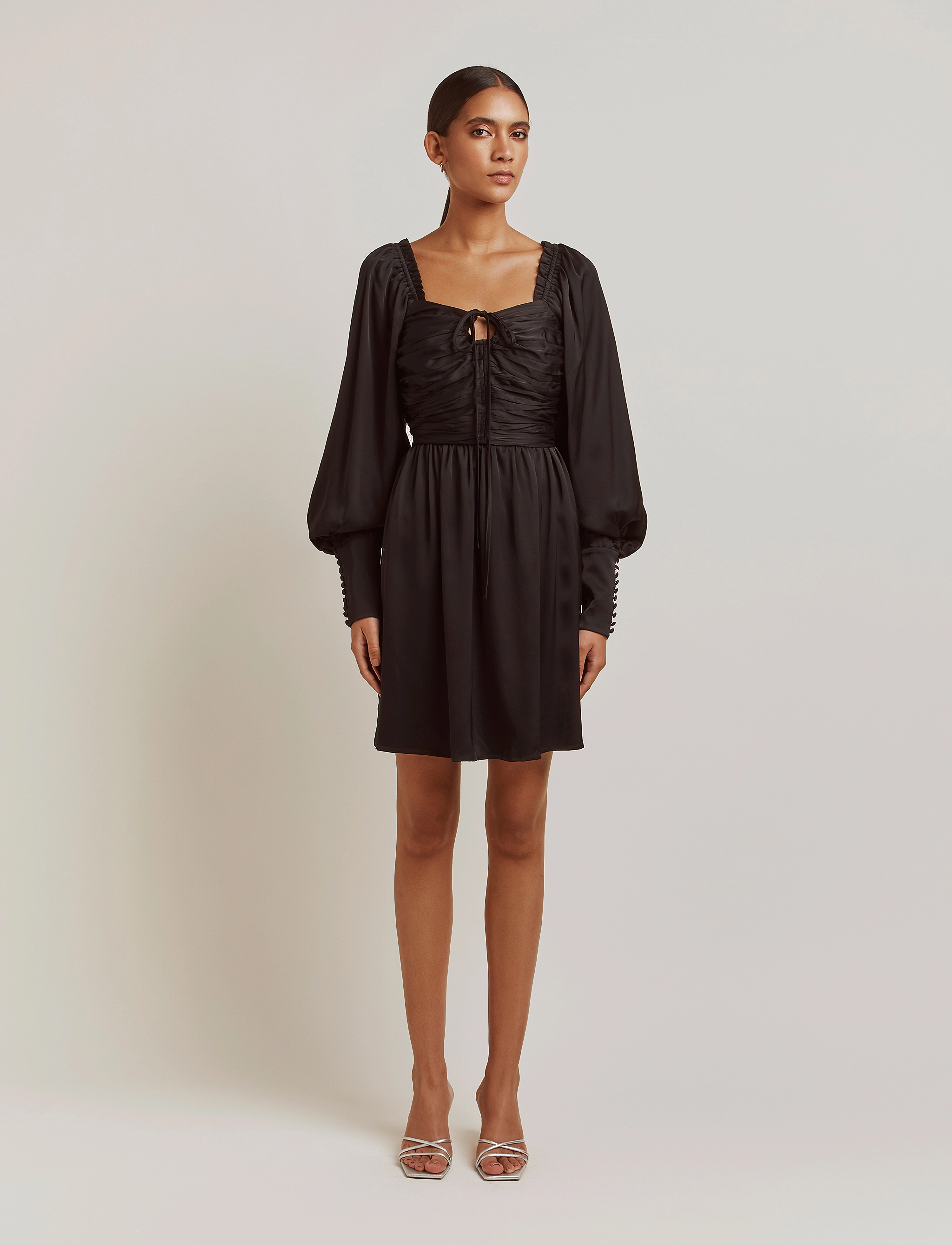 Malina Gigi Dress - Klänningar - BLACK / black