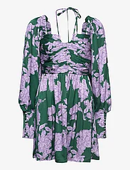 Malina - Gigi Dress - odzież imprezowa w cenach outletowych - winter floral lilac - 0