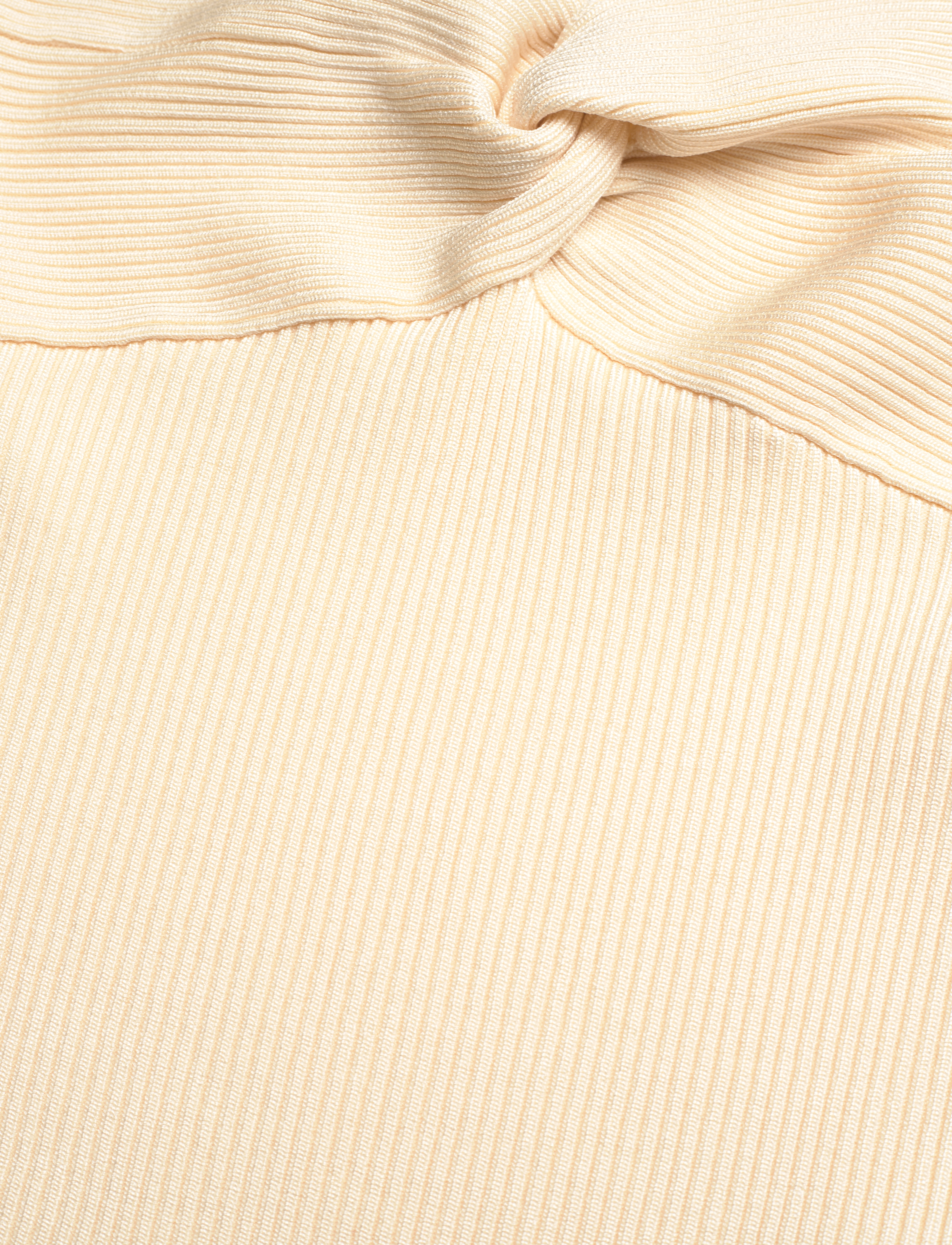 Malina - Allis rib knitted tube top - vanilla - 2