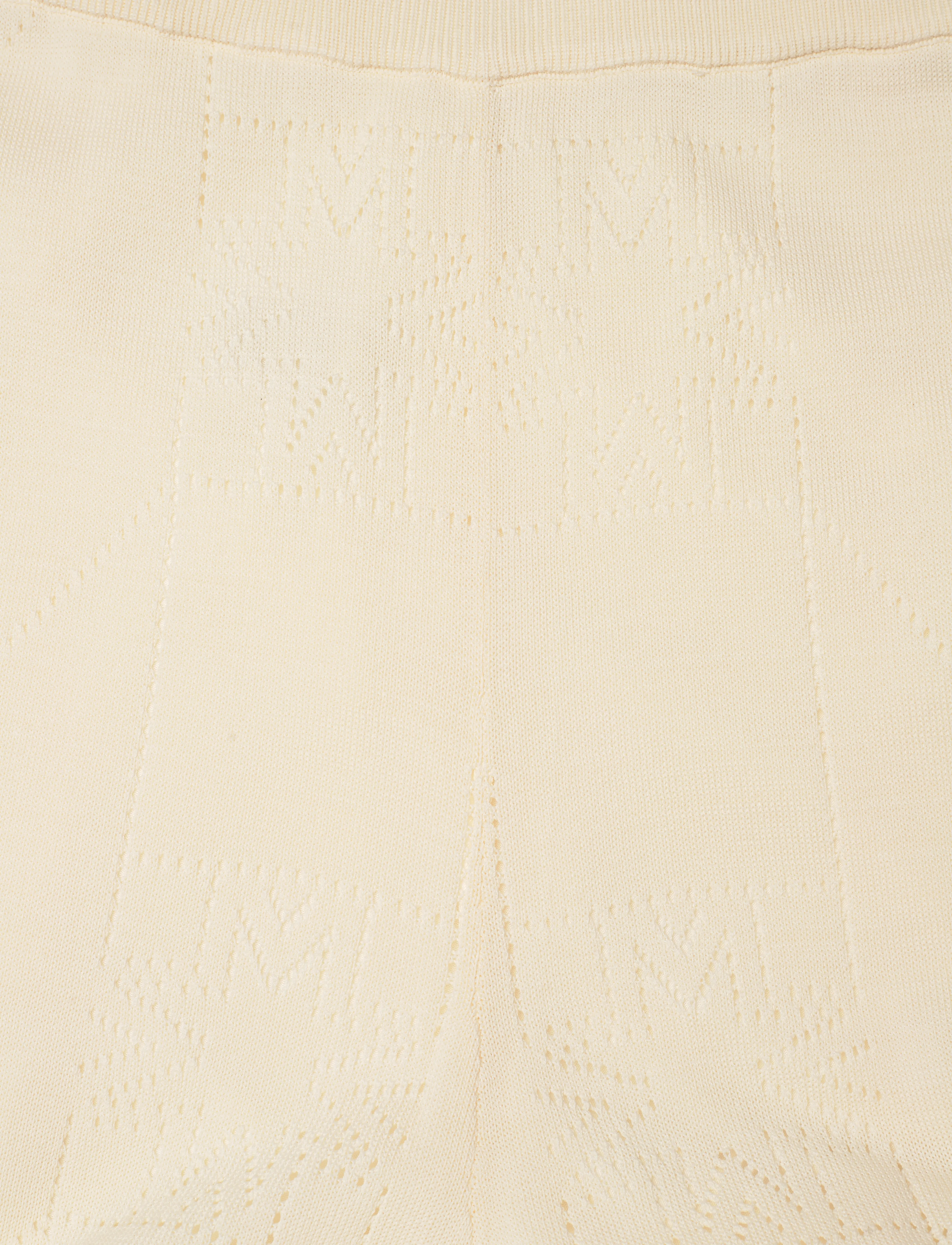Malina - Jessie wide fit knitted pants - iconic vanilla - 5