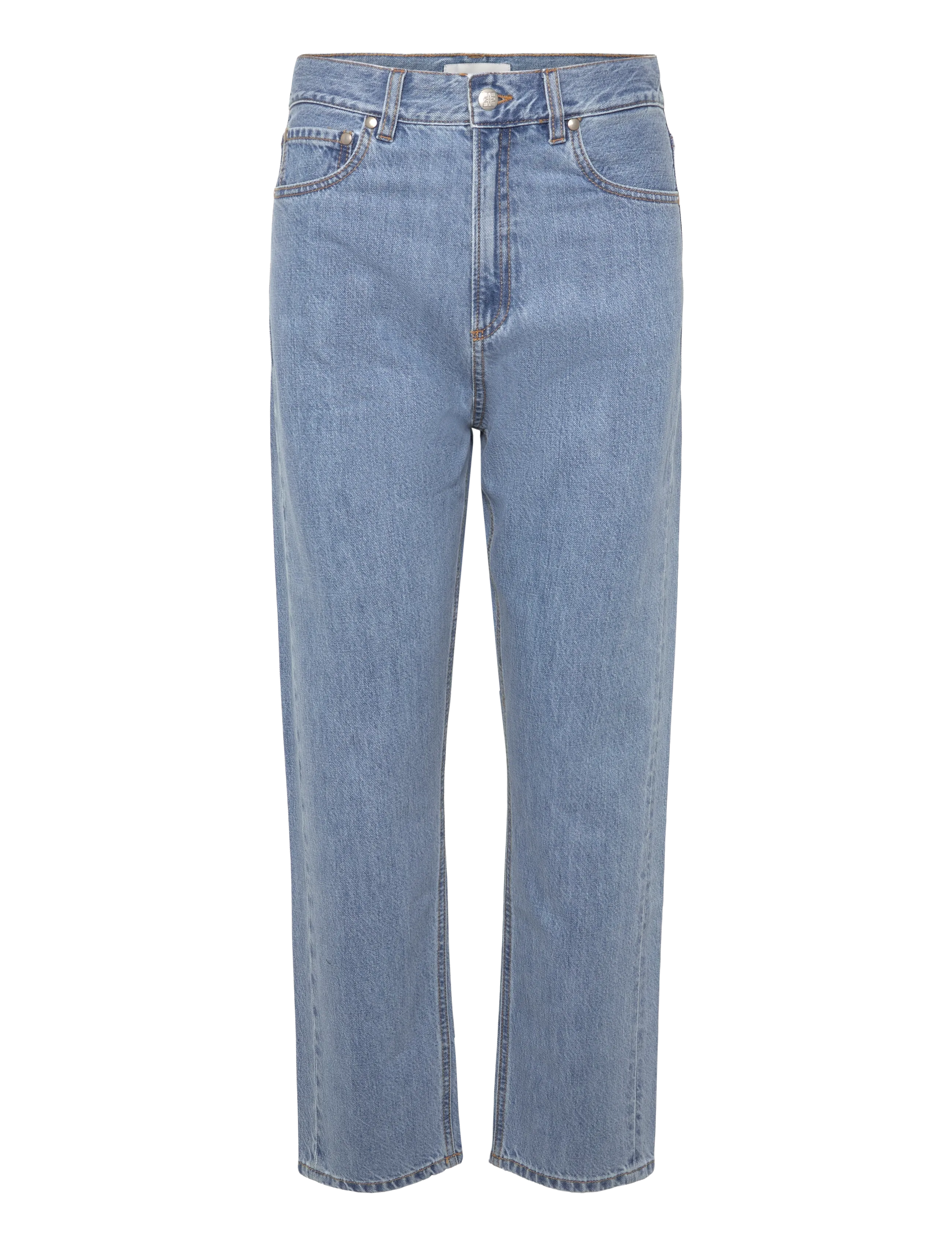 Malina Kellie high-rise straight cropped jeans - Straight jeans - BLUE WASH / blue