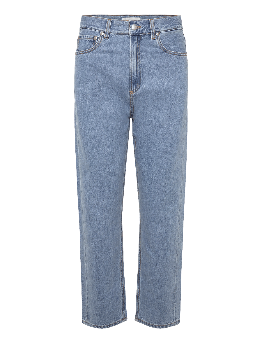 Malina - Kellie high-rise straight cropped jeans - gerade jeans - blue wash - 0