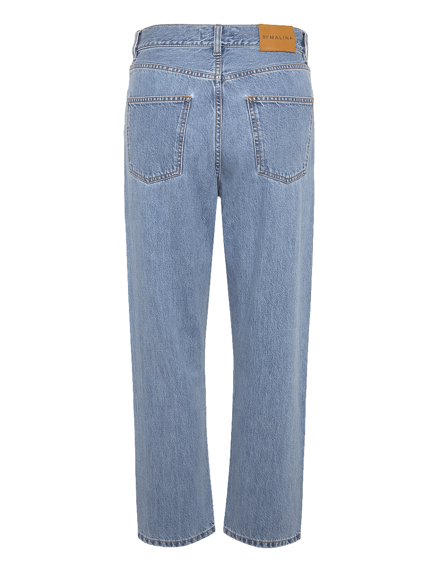 Malina - Kellie high-rise straight cropped jeans - gerade jeans - blue wash - 1