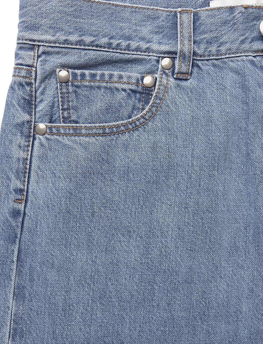 Malina - Kellie high-rise straight cropped jeans - gerade jeans - blue wash - 2