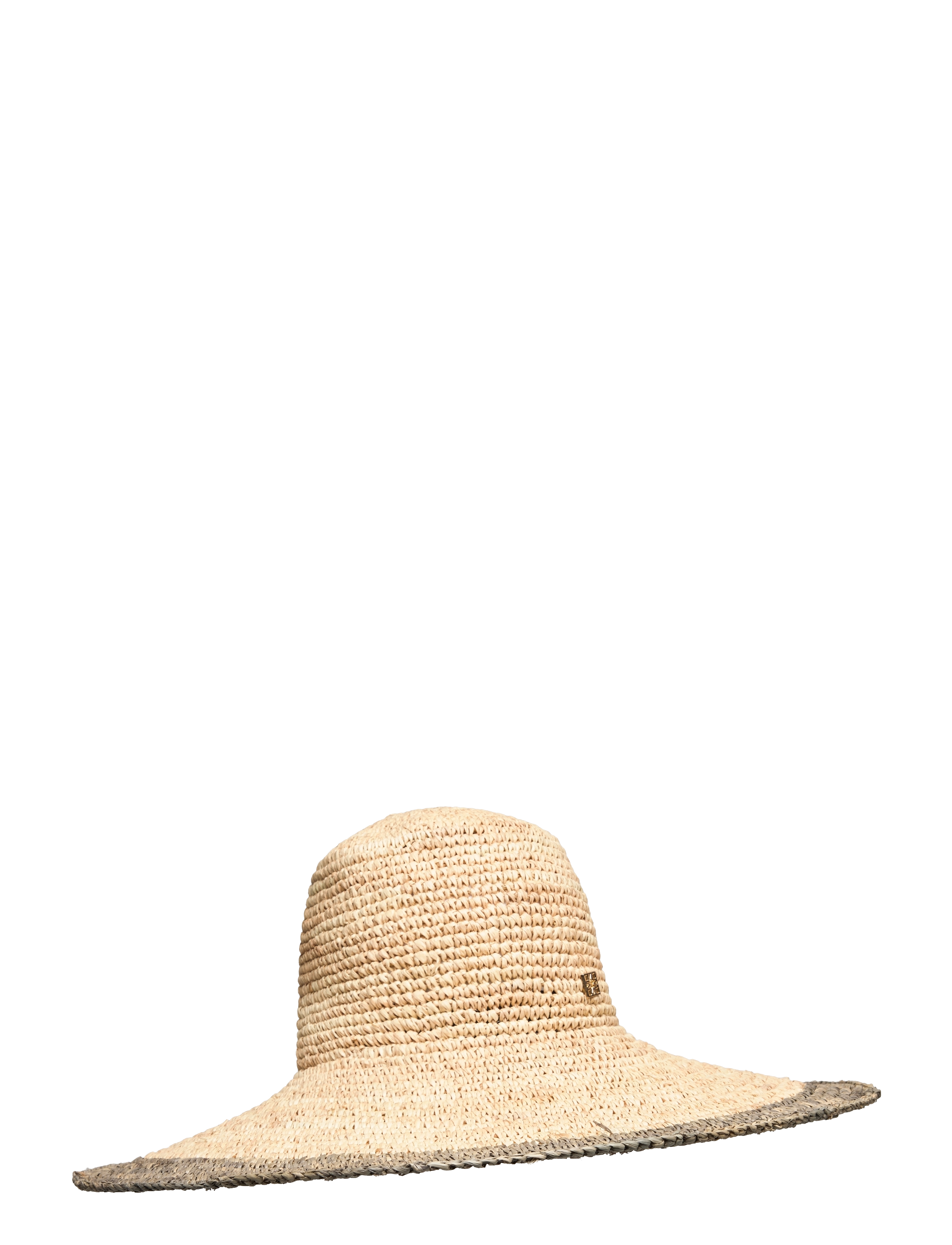 By Malina - May wide raffia straw hat - raffia - 0