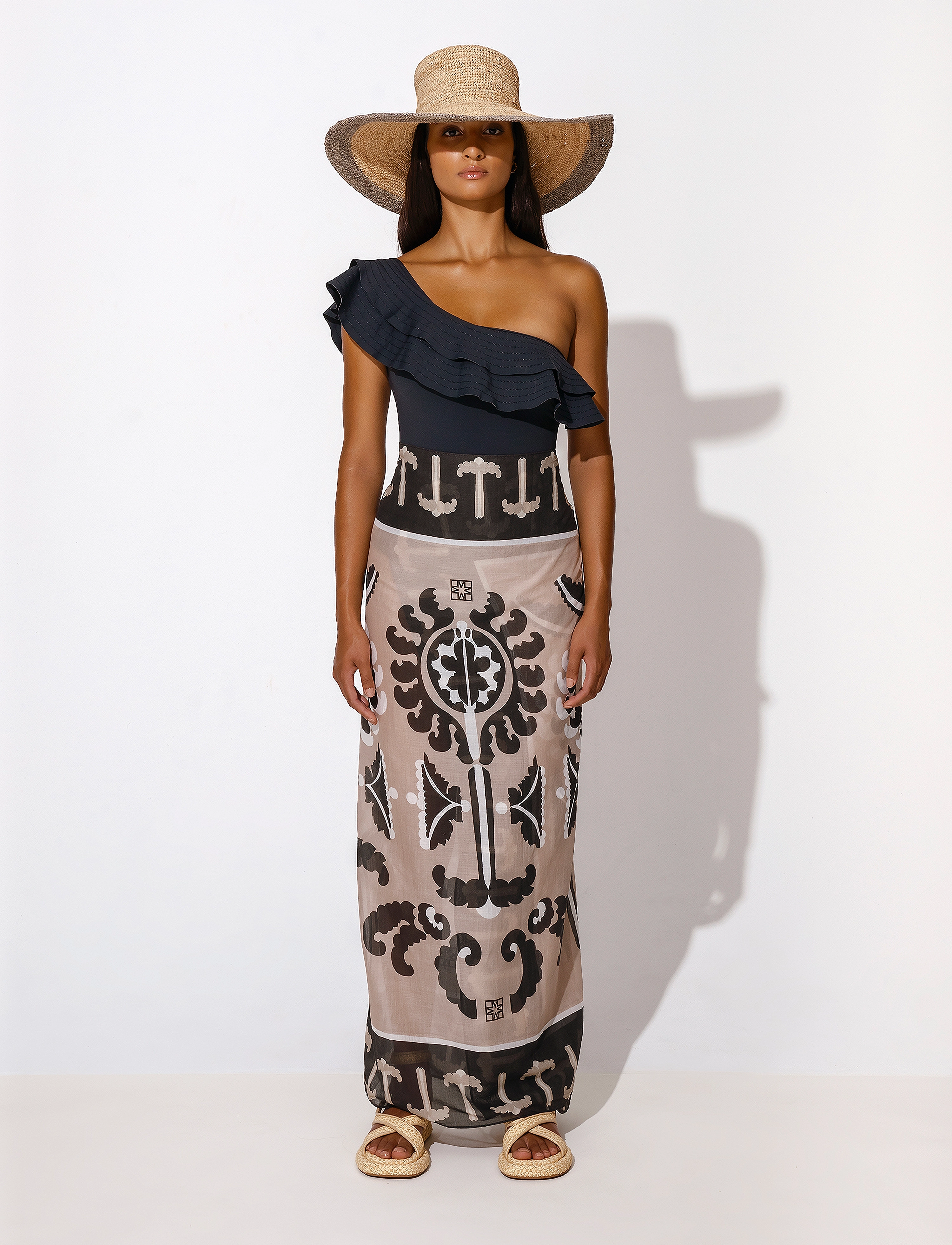 By Malina - May wide raffia straw hat - raffia - 2