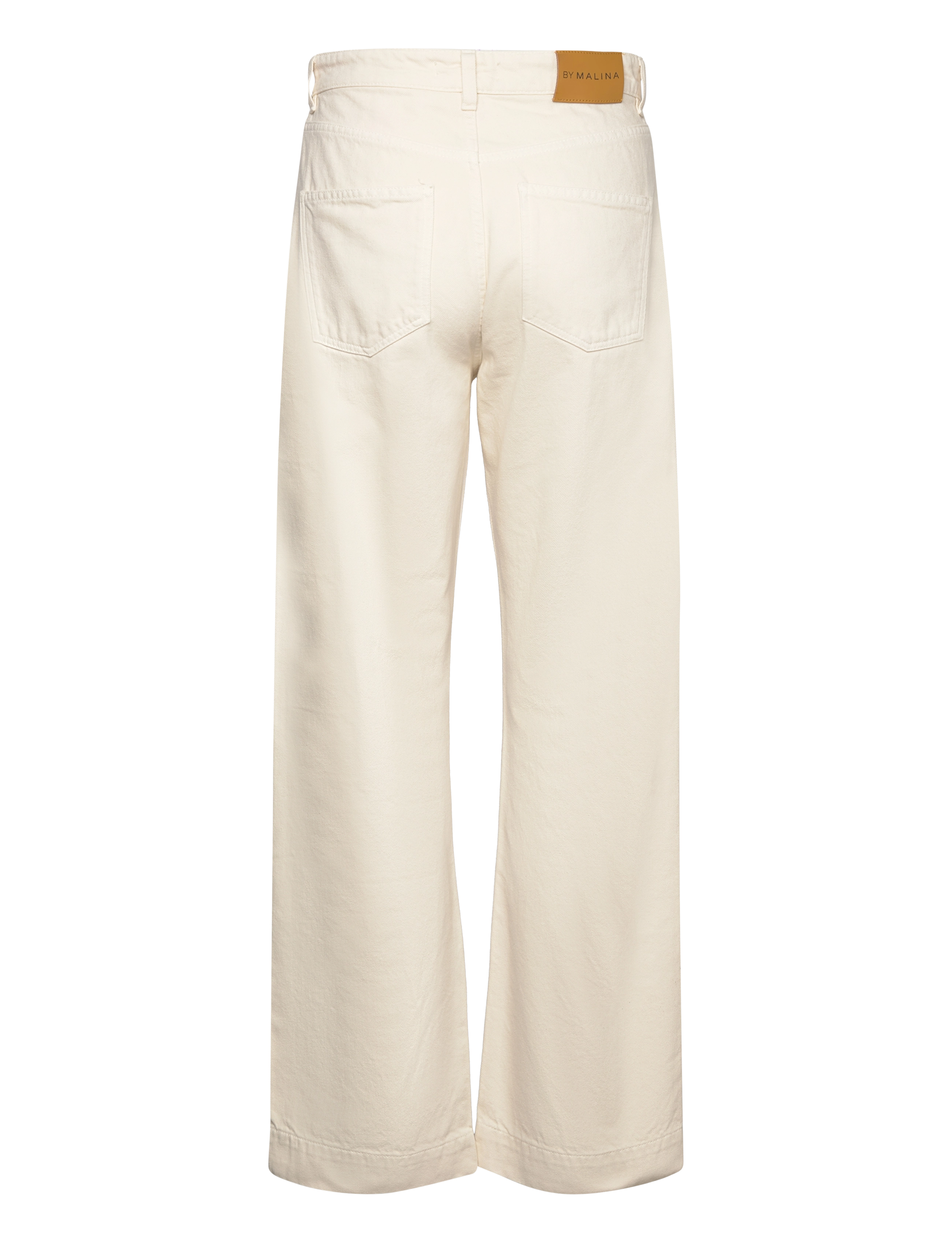 Malina - Paula high-rise straight jeans - vanilla - 1