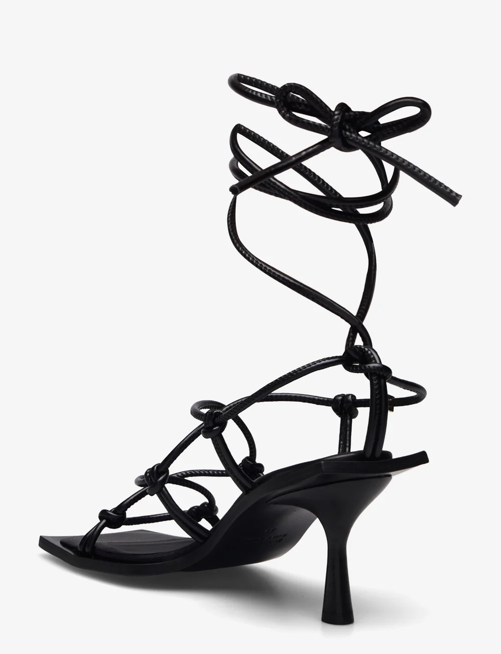 Malina - Penny heels with straps - gladiaator sandaalid - black - 2