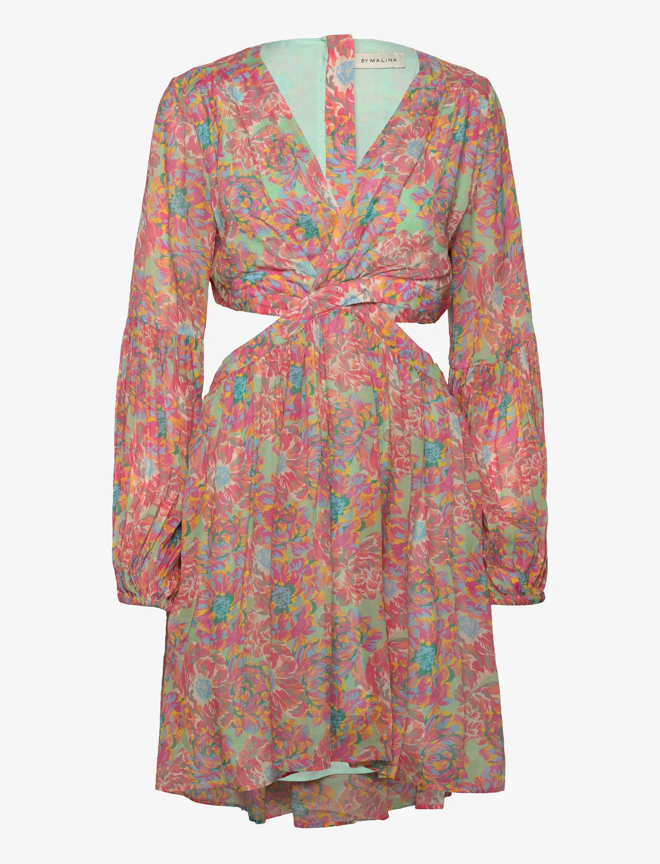 Malina - Rosita Dress - odzież imprezowa w cenach outletowych - peony - 0