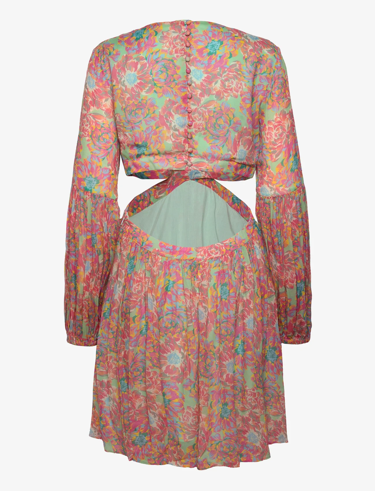 Malina - Rosita Dress - odzież imprezowa w cenach outletowych - peony - 1