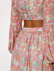 Malina - Rosita Dress - odzież imprezowa w cenach outletowych - peony - 5
