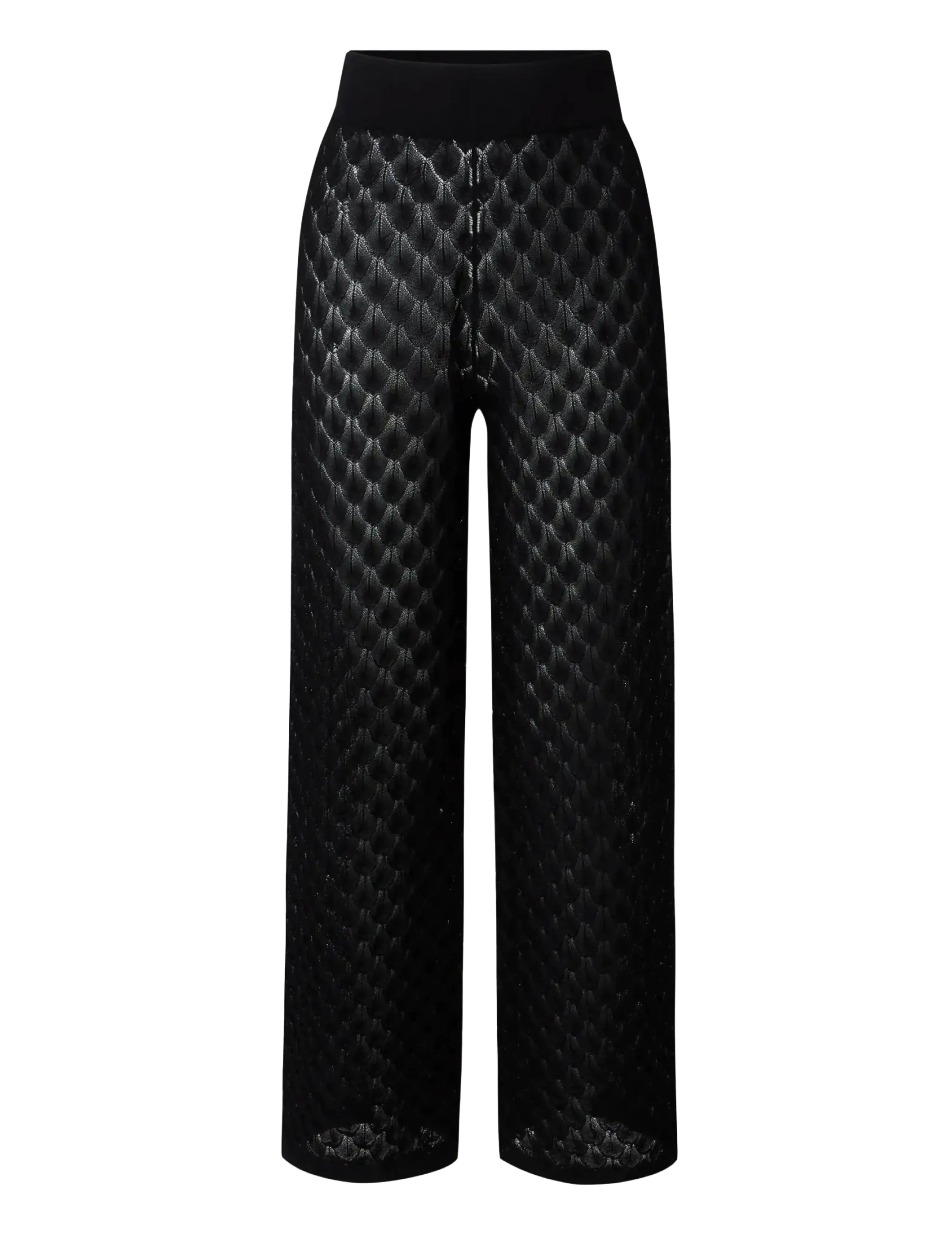 Alissa Knitted Pants - BLACK