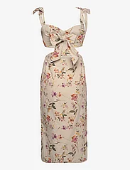 Malina - Dani Dress - festkläder till outletpriser - soft floral linen - 1