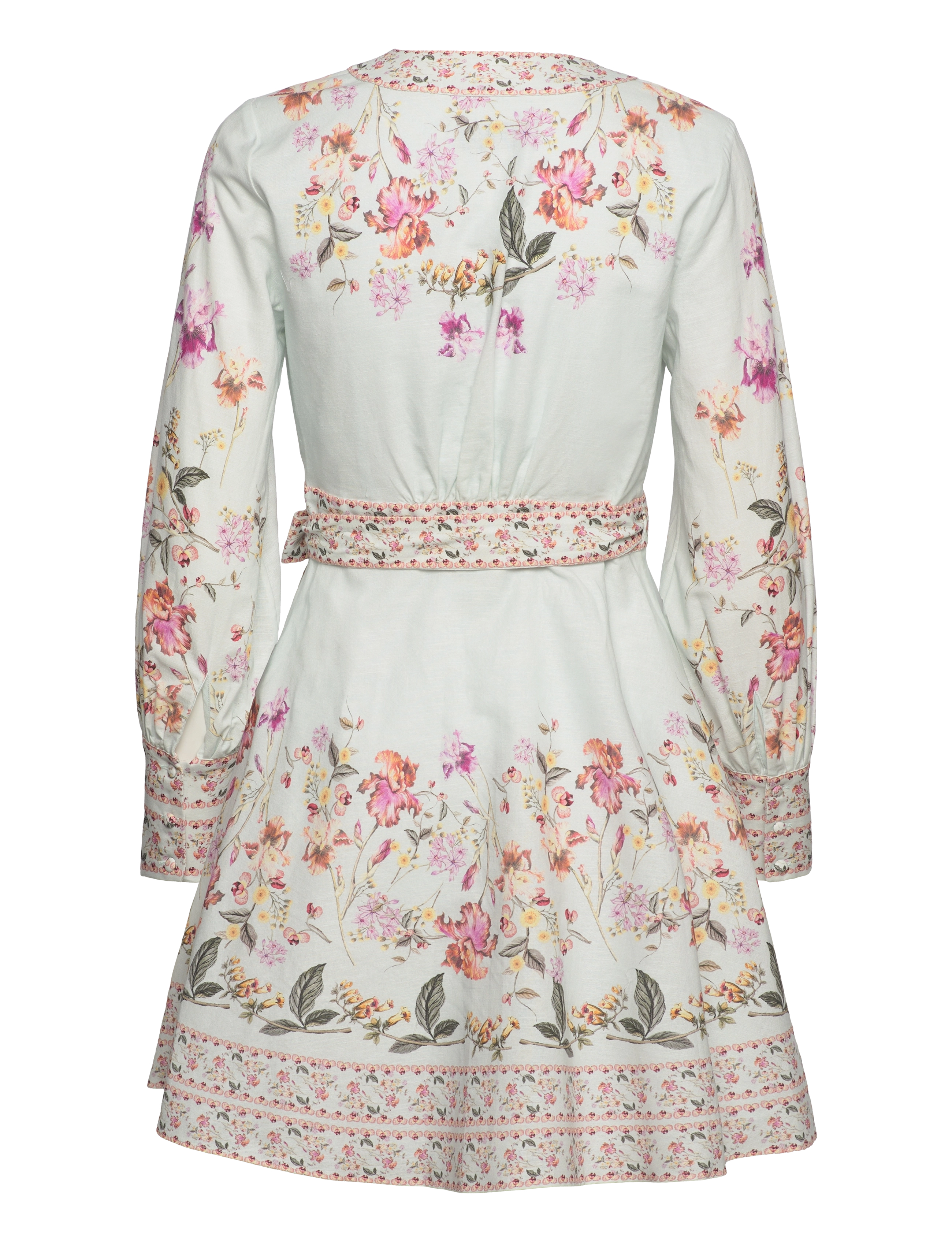 By Malina - Juliette Dress - soft floral sky blue - 1
