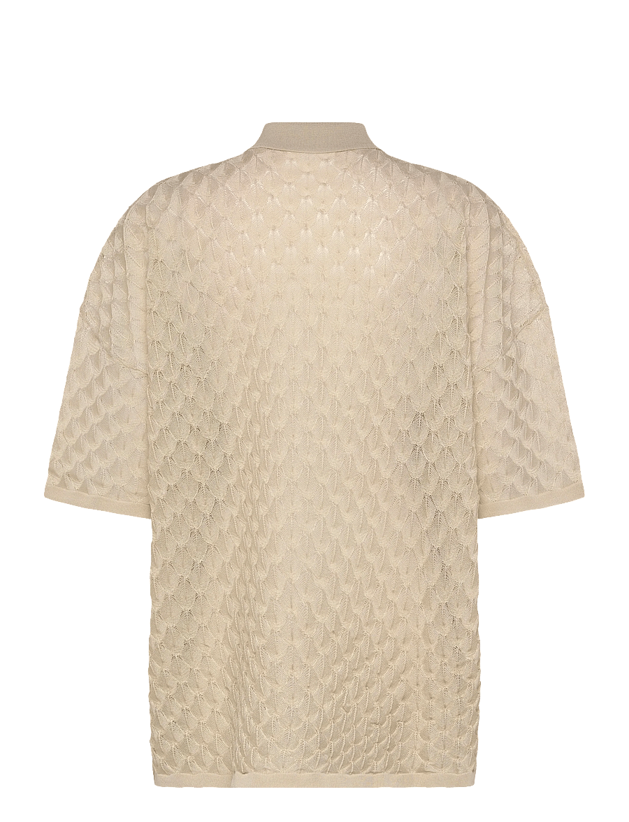 Malina - Moa Knitted Shirt - jeanshemden - vanilla - 2