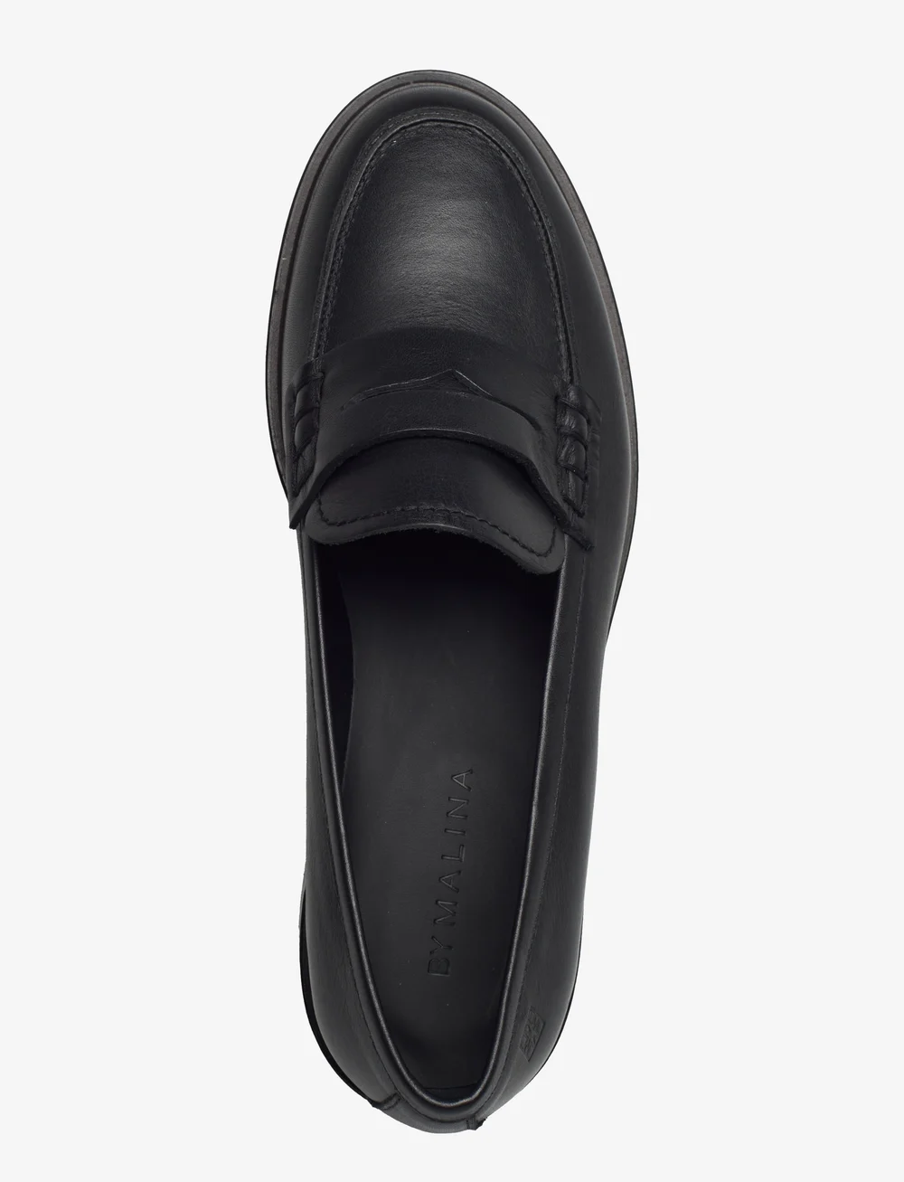 Malina - Leona Leather Loafers - særlige begivenheder - black - 4