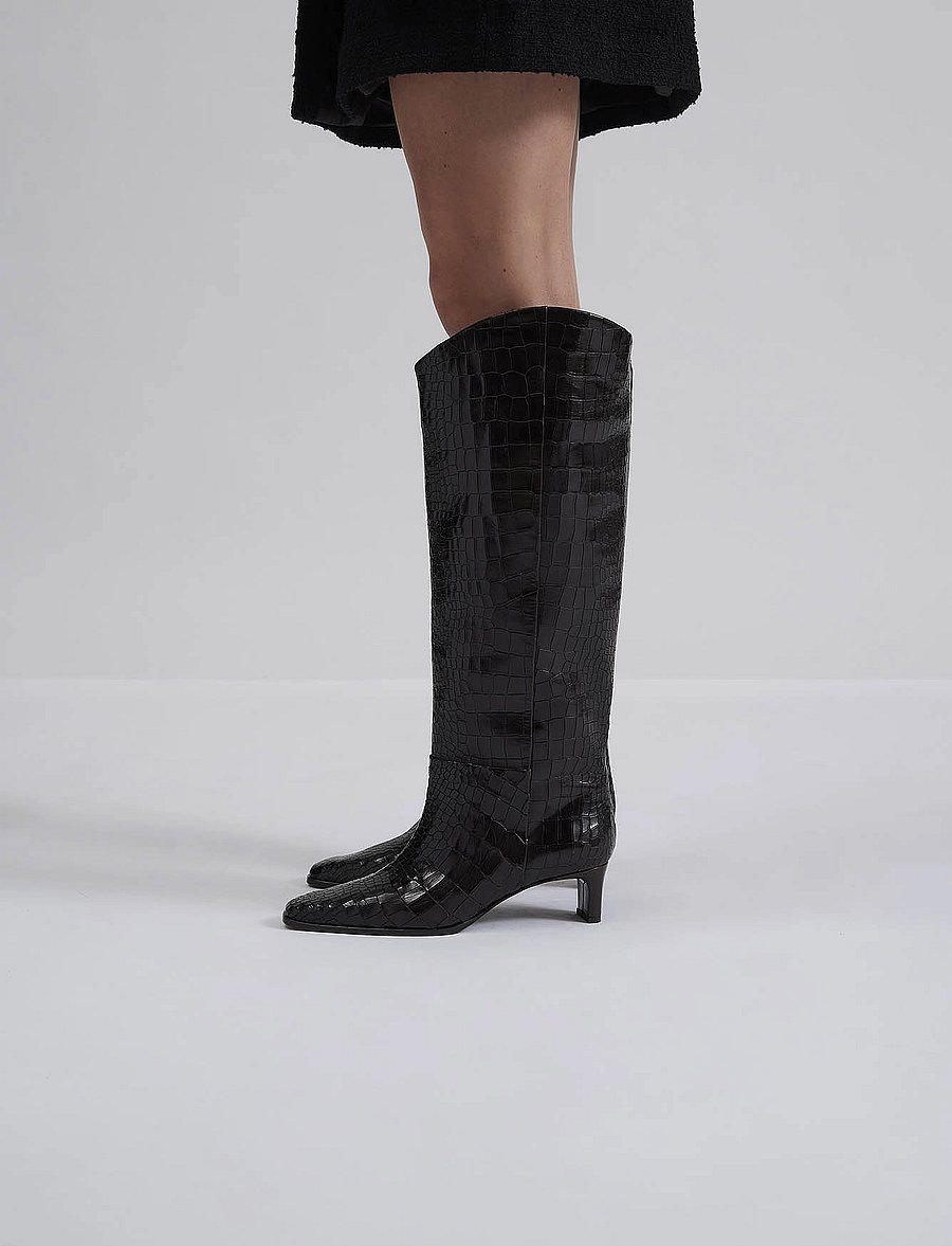 Malina - Esme high knee boots - kniehohe stiefel - brown - 0