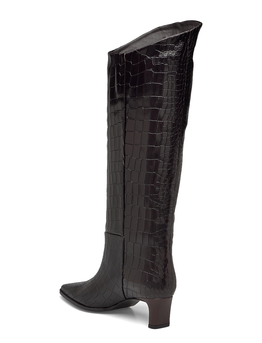 Malina - Esme high knee boots - kniehohe stiefel - brown - 3
