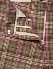 Malina - Lovi pants - dalykinio stiliaus kelnės - olive check - 8