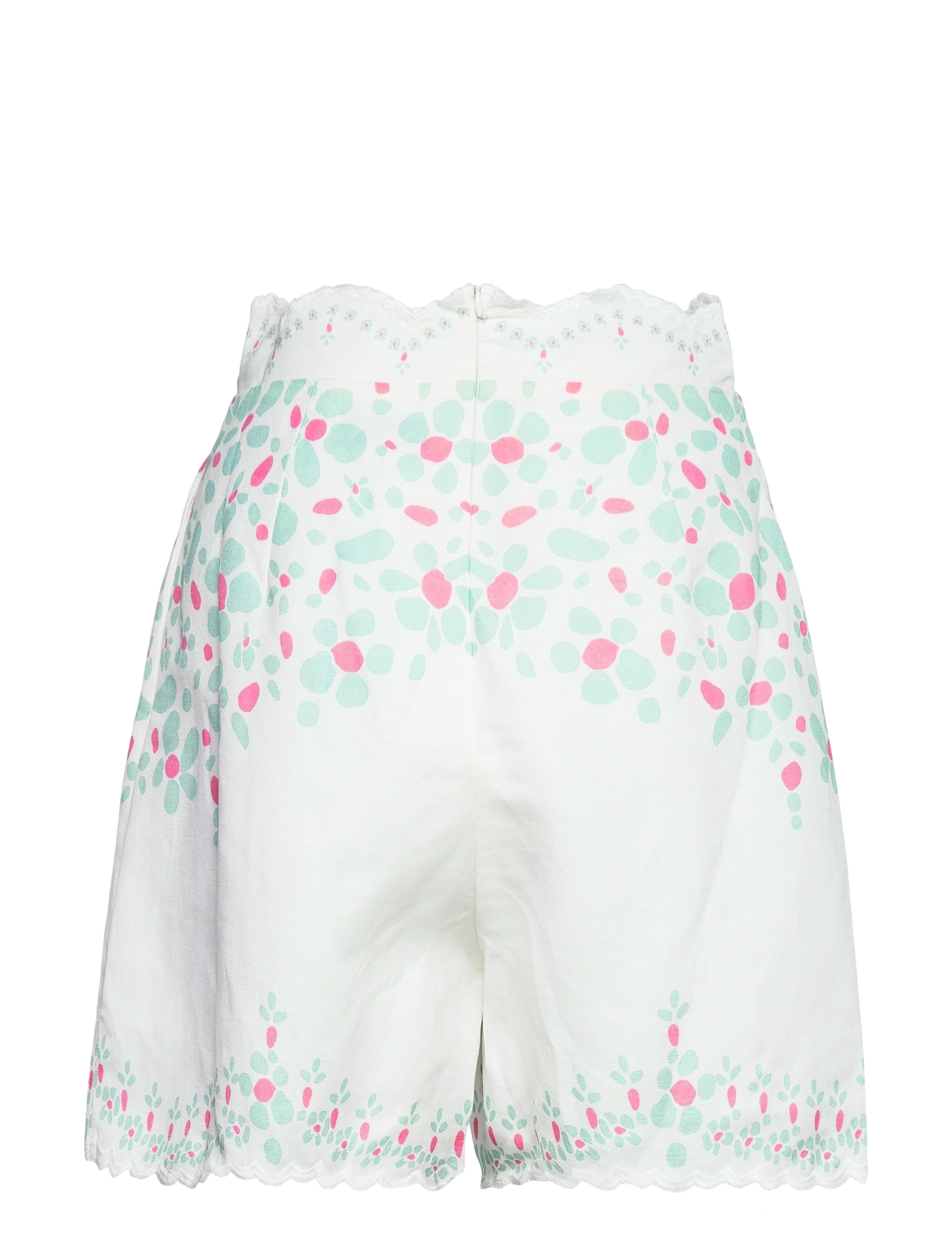 By Malina - Maia shorts - blue ditsy - 1