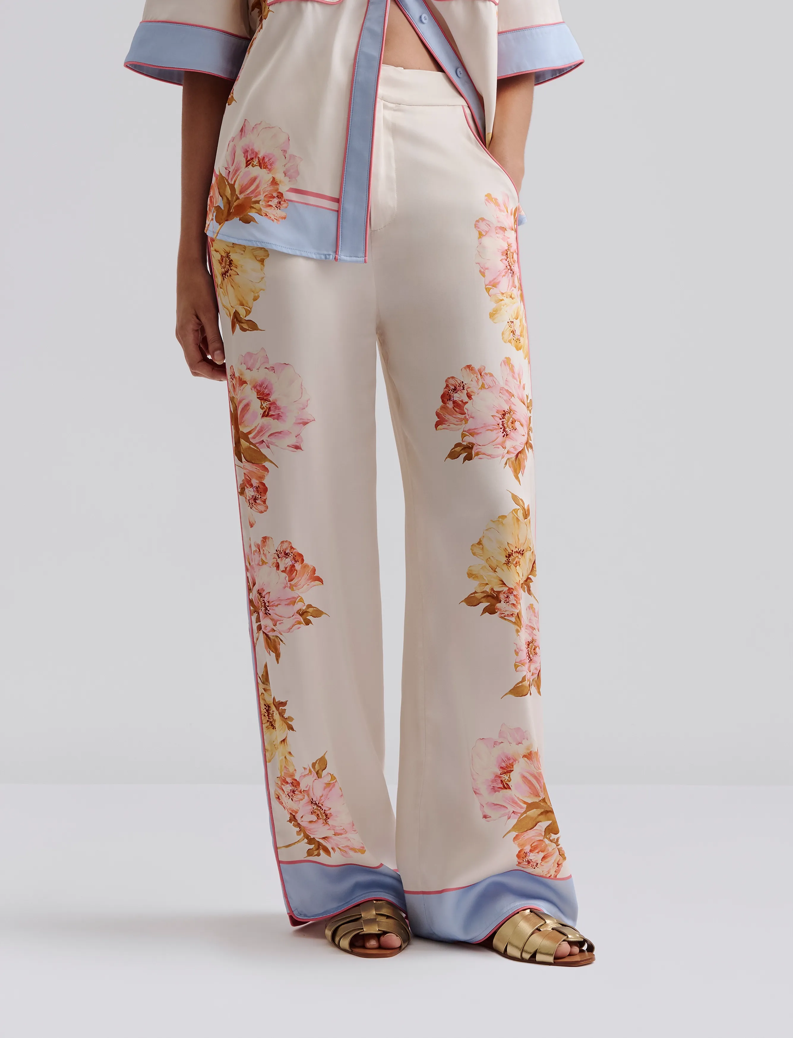 MALINA Haven High Rise Pants kostymbyxor dam – bild 3