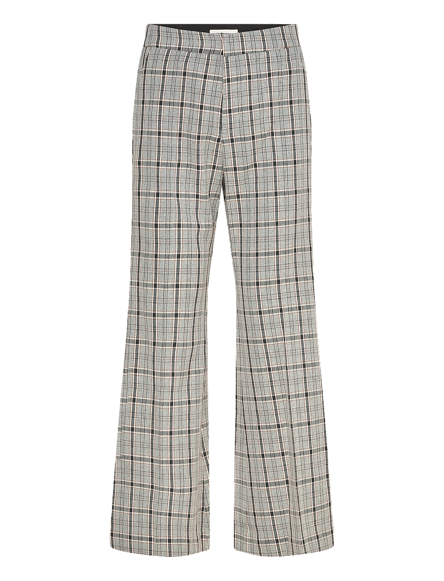 Malina - Celeste Pants - pidulikud püksid - stone grey check - 1