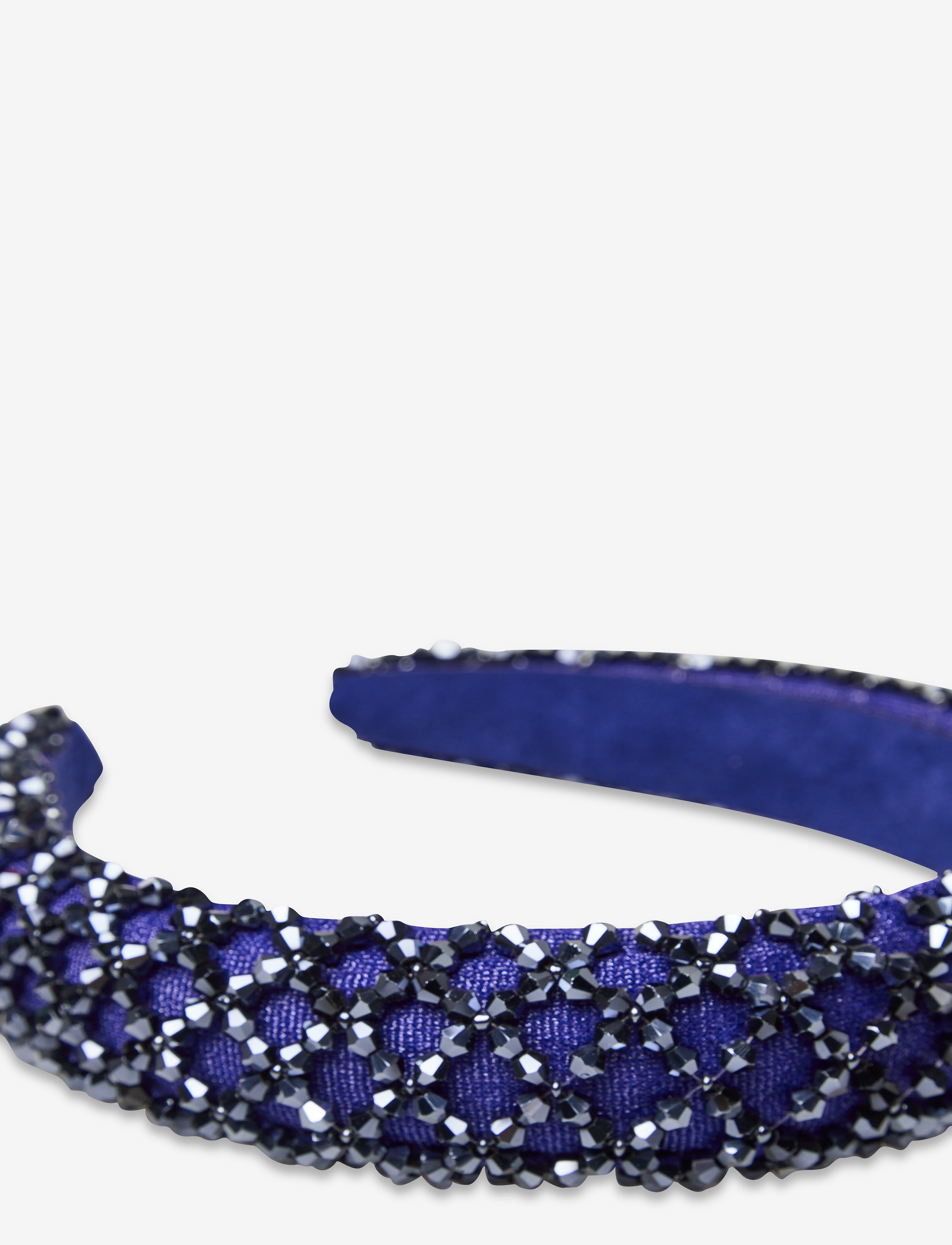 By Malina - Dixie embellished headband - deep blue - 2