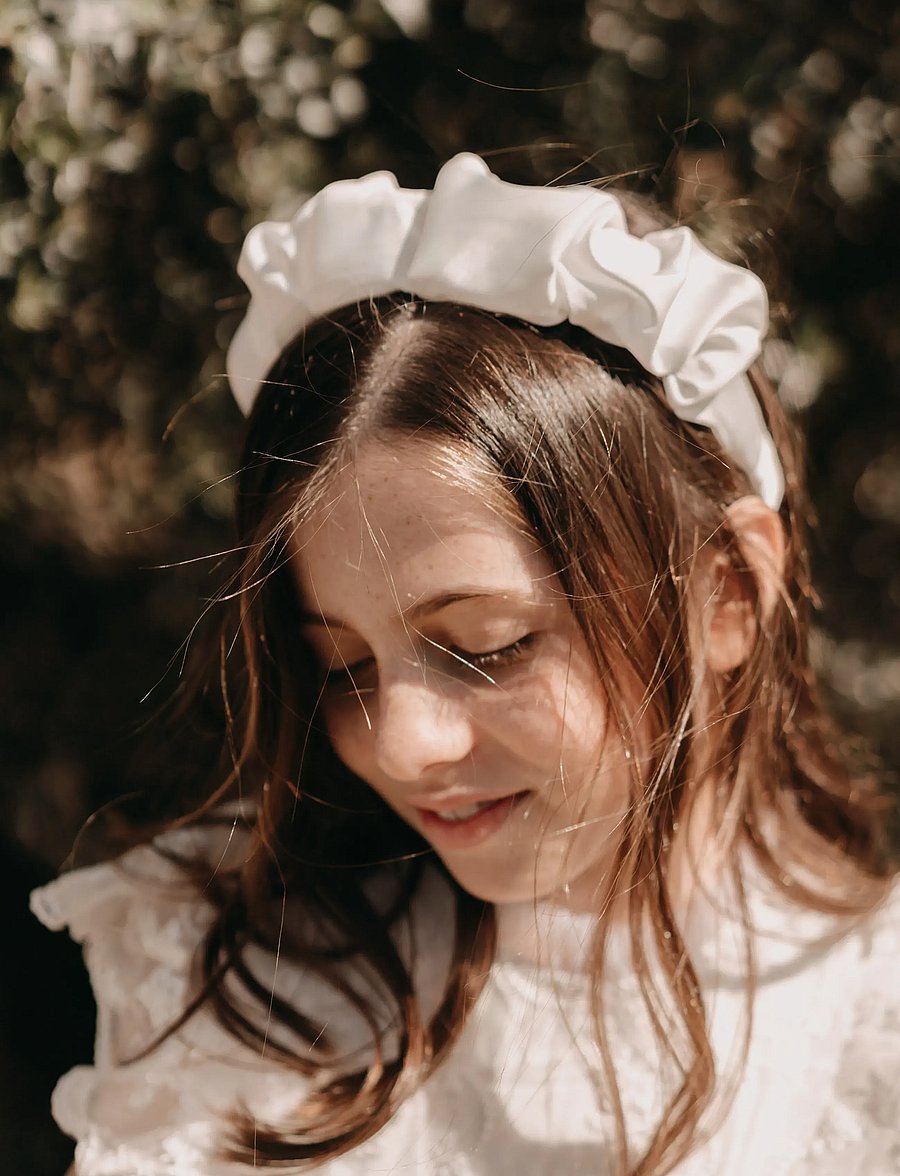 Malina - Mini Ysabel headband - stirnbänder - ivory - 3
