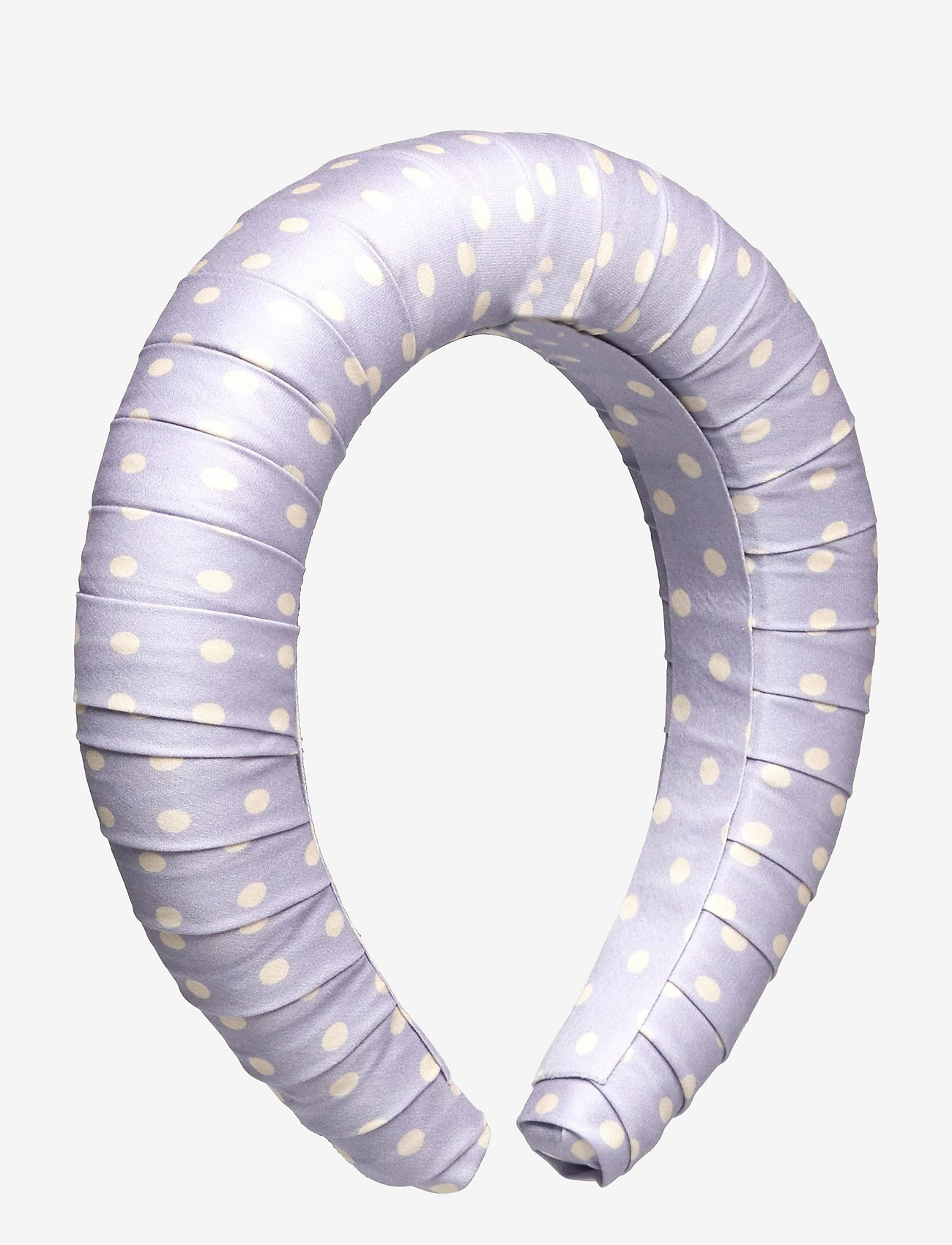 Malina - Enora headband - peapael - polka-dot lavender - 0
