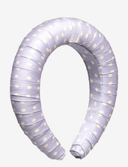Malina - Enora headband - peapael - polka-dot lavender - 0