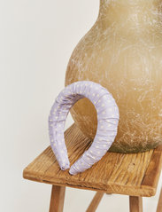 Malina - Enora headband - hiusasusteet - polka-dot lavender - 4