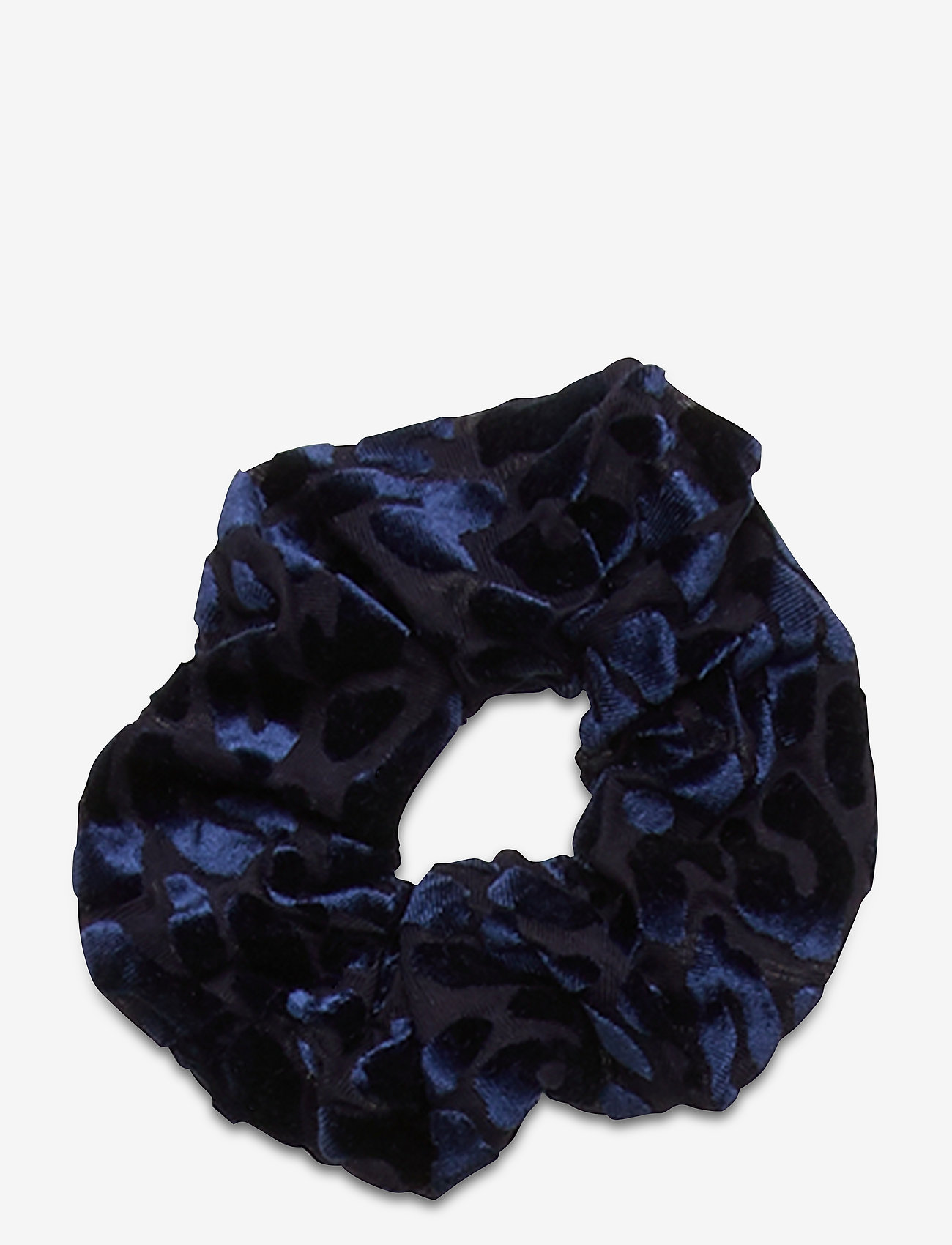By Malina - Simone velvet scrunchie - indigo blue - 0