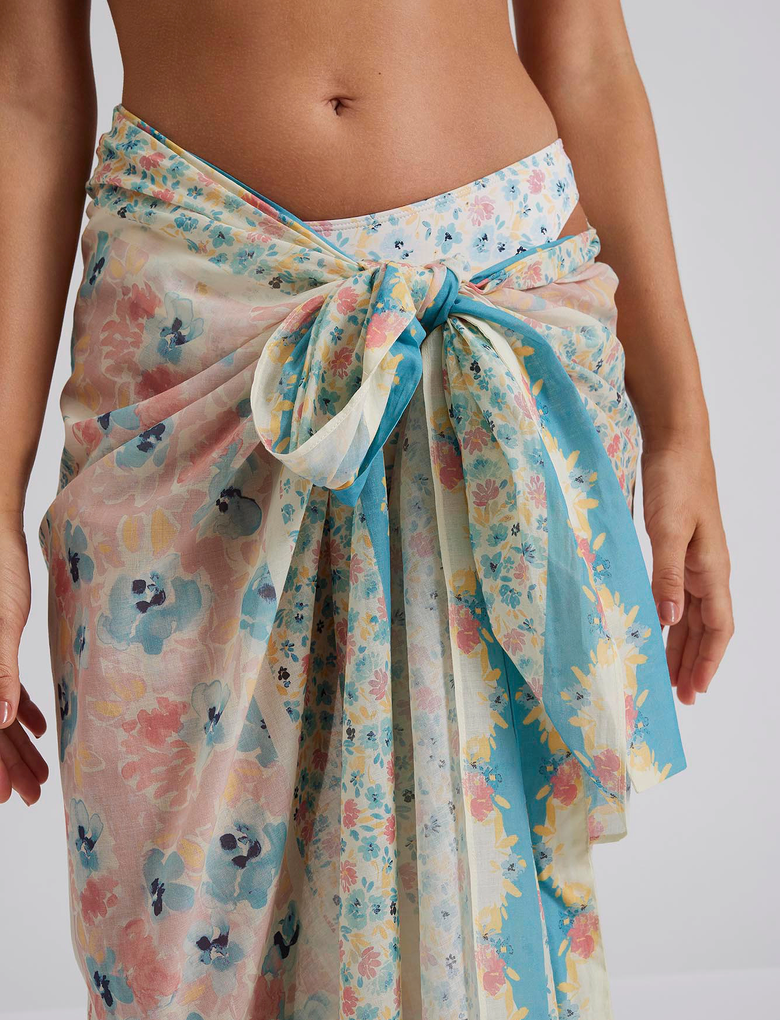 Malina - Beach wrap pareo - ditsy - 3