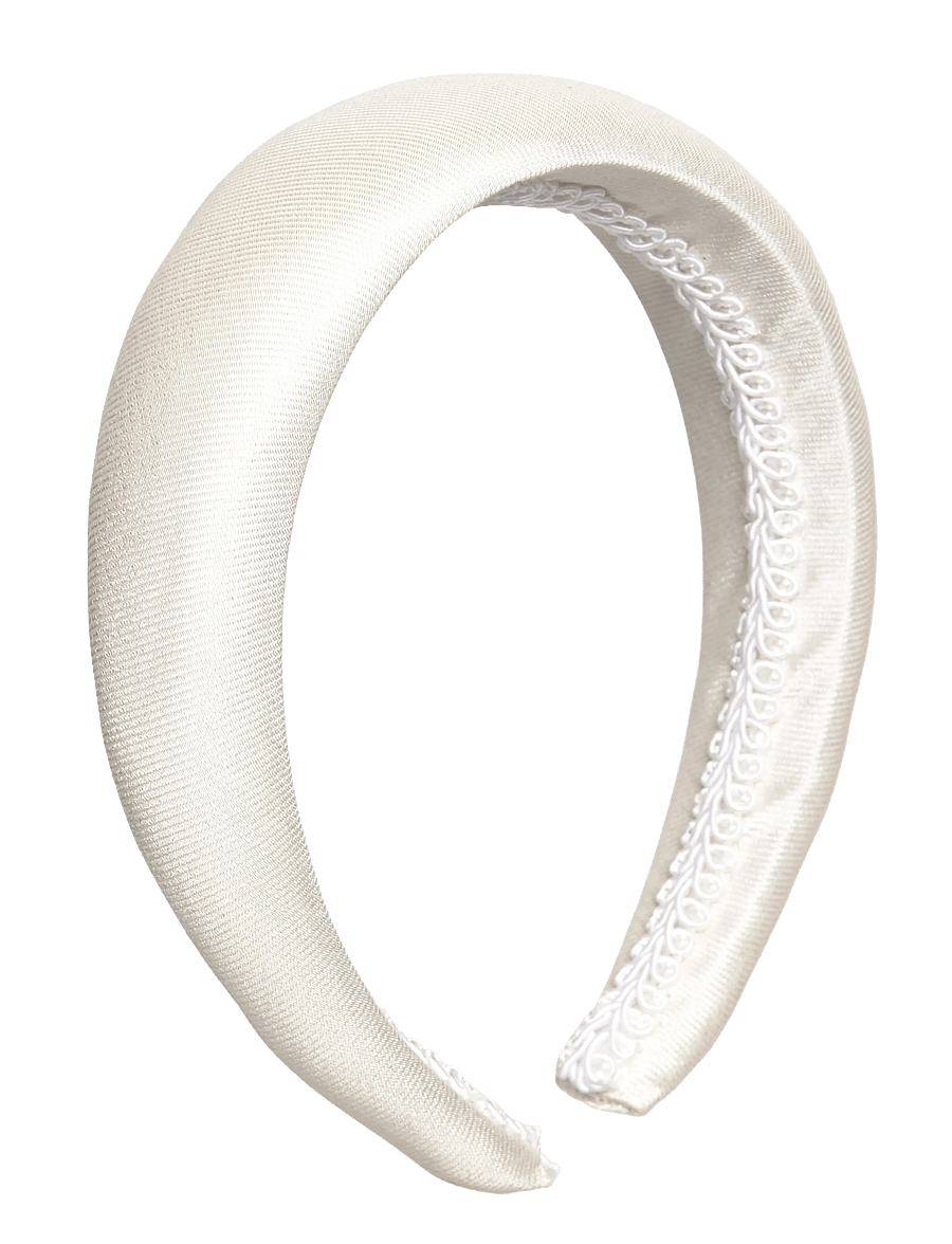 Malina - Lexi silk headband - stirnbänder - cream - 0